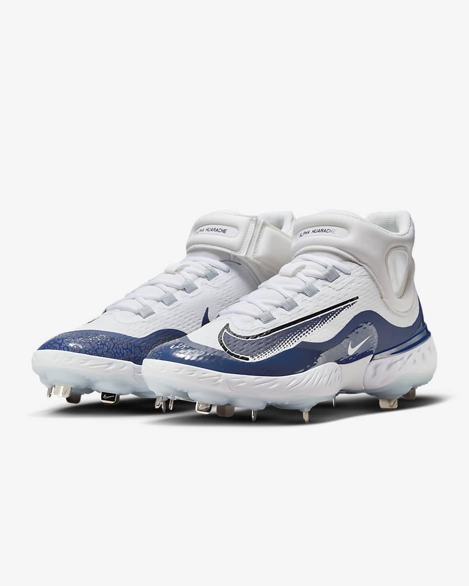 Nike Alpha Huarache Elite 4 Mid Men s Baseball Cleats. Nike